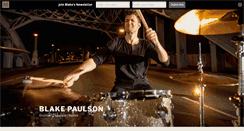 Desktop Screenshot of blakepaulson.com